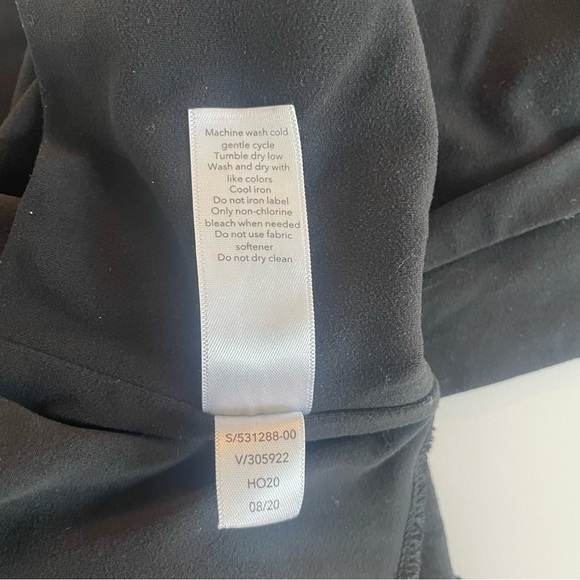 Athleta Black Salutation High Rise Jogger Athletic Pants 20623 - Picture 10 of 12